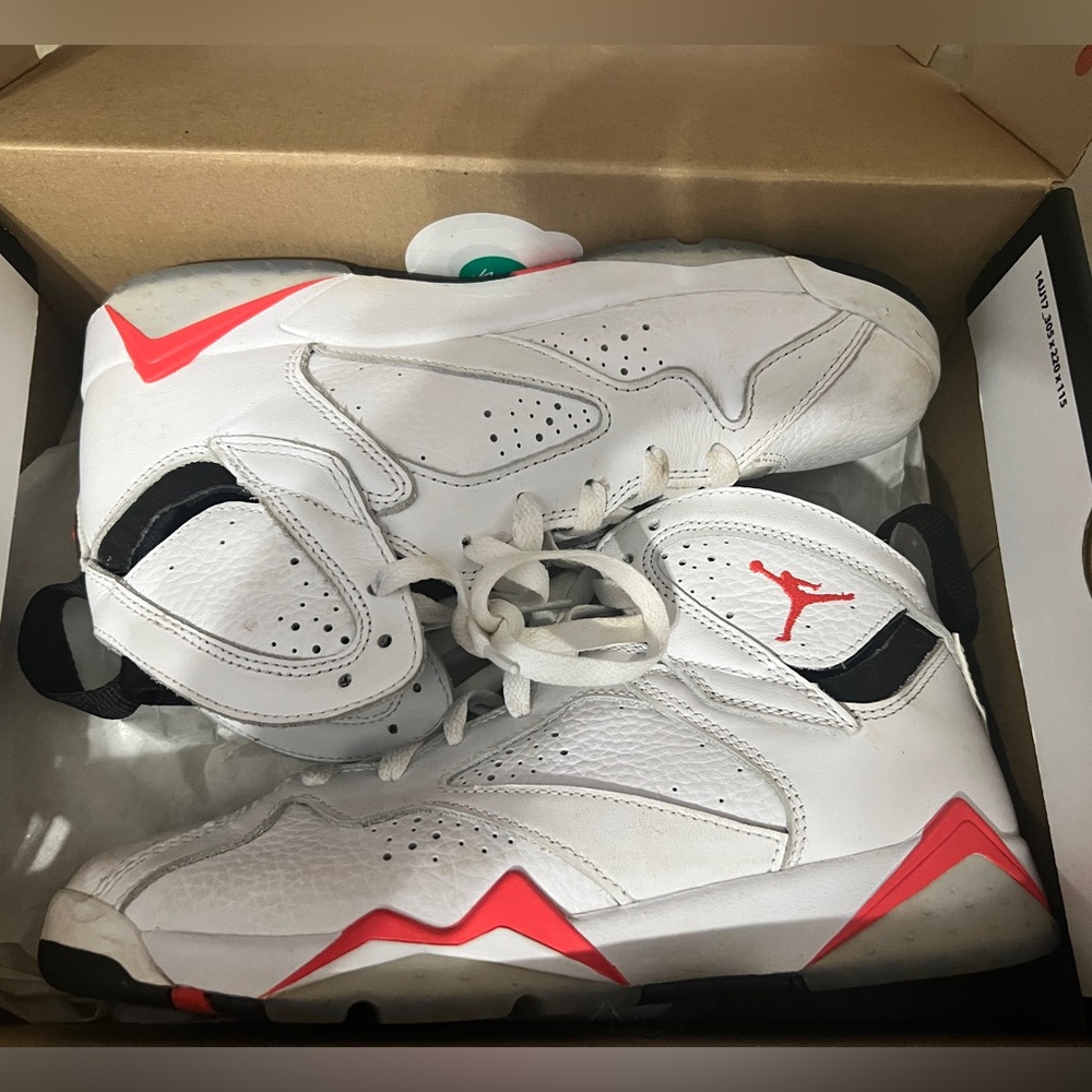 Jordan Retro 7’s White Infared